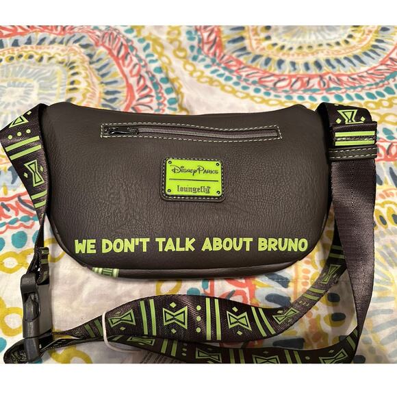 NWT Disney Parks Loungefly Encanto We Don’t Talk About Bruno Crossbody - Picture 3 of 3